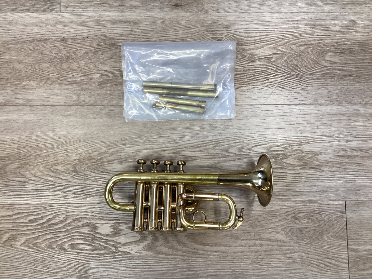 Pre Owned Selmer Bb/A Piccolo, 2 x Bb Pipe, 2 x A Pipe, No Case, No Mouthpiece