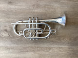 Pre Owned Geneva Symphony Cornet - Silver Plate