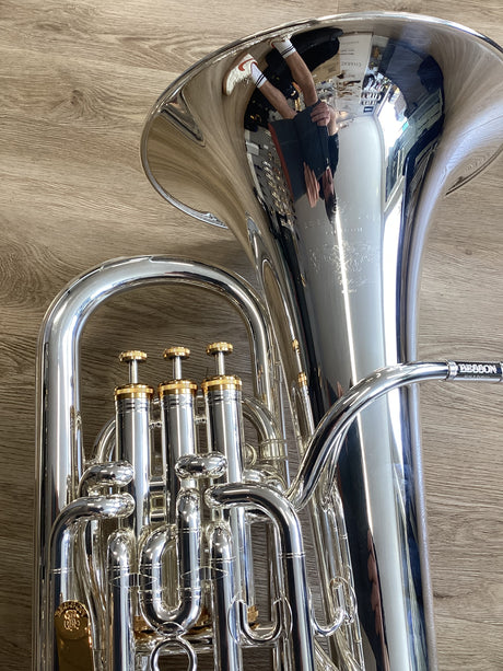 Ex Demo Besson Prestige Euphonium - Silver Plate