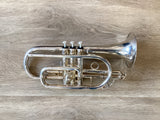 Pre Owned Catelinet CCR12S Cornet - Silver Plate