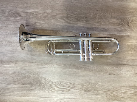 Pre Owned Besson BE110-2-O Bb Trumpet in Silver Plate
