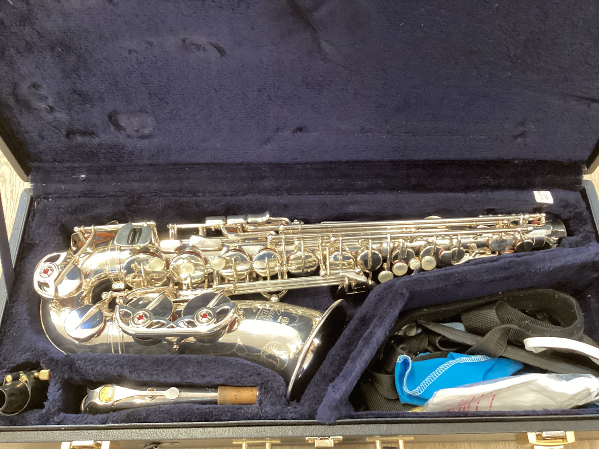 Pre Owned Yamaha YAS-875EXS Alto Saxophone - Silver Plated