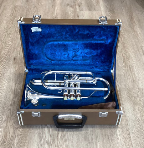 Pre-Owned Yamaha YCR-233S Cornet - Silver Plate