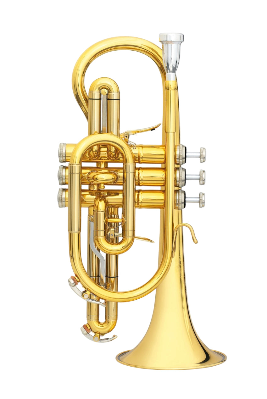 B&S Challenger 2 Brochon Bb Cornet outfit with optional A valve BS31422-8