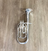 Pre-Owned Yamaha YAH203S Tenor Horn - Silver Plate