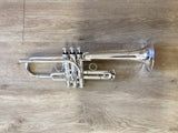 Pre Owned B&S Challenger II Eb/D Trumpet - Silver Plate