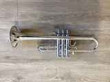 Pre Owned B&S Challenger II Eb/D Trumpet - Silver Plate