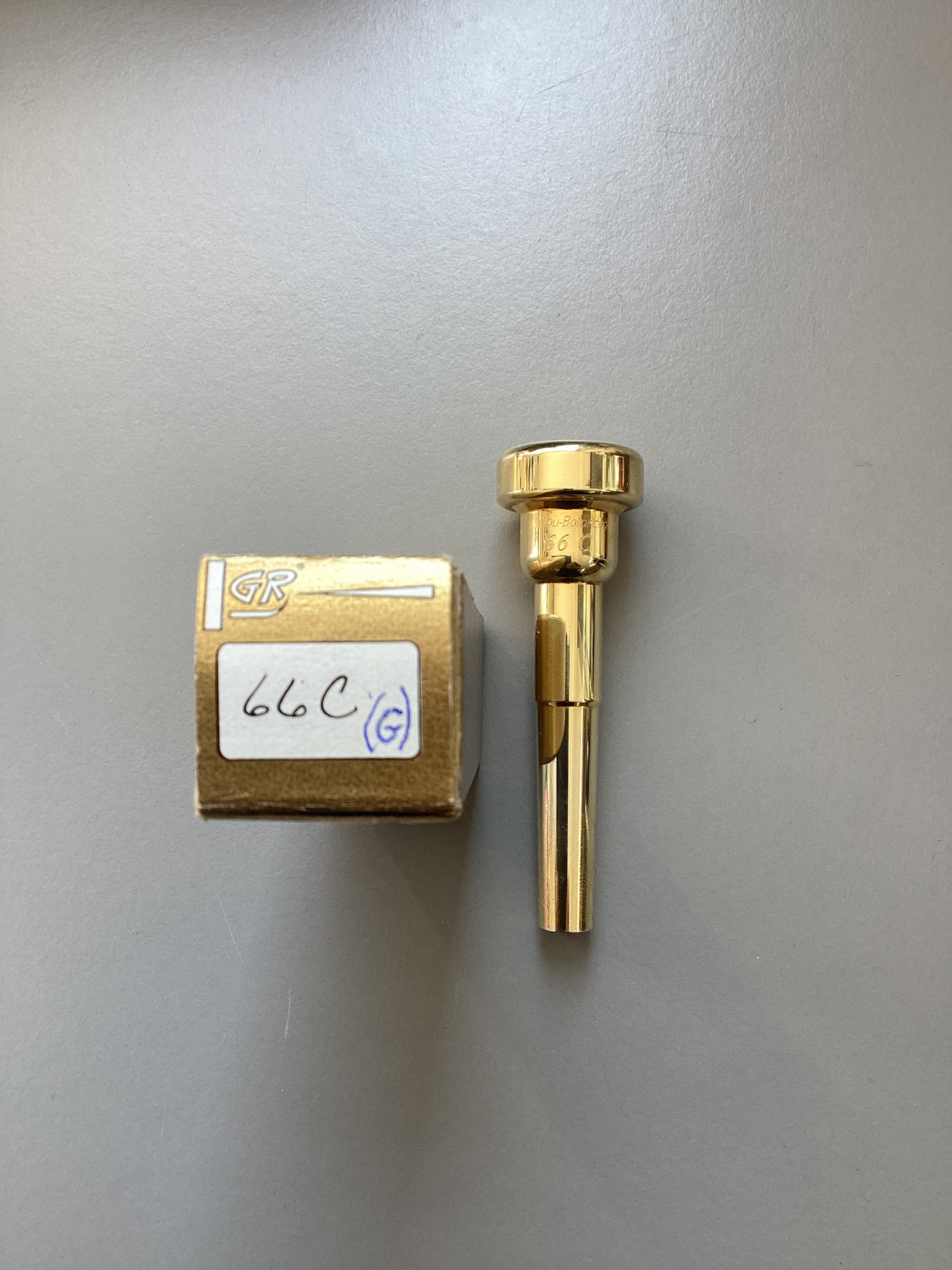 Pre Owned GR 66C Gold Plated Trumpet Mouthpiece