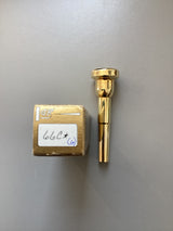 Pre Owned GR 66C* Gold Plated Trumpet Mouthpiece
