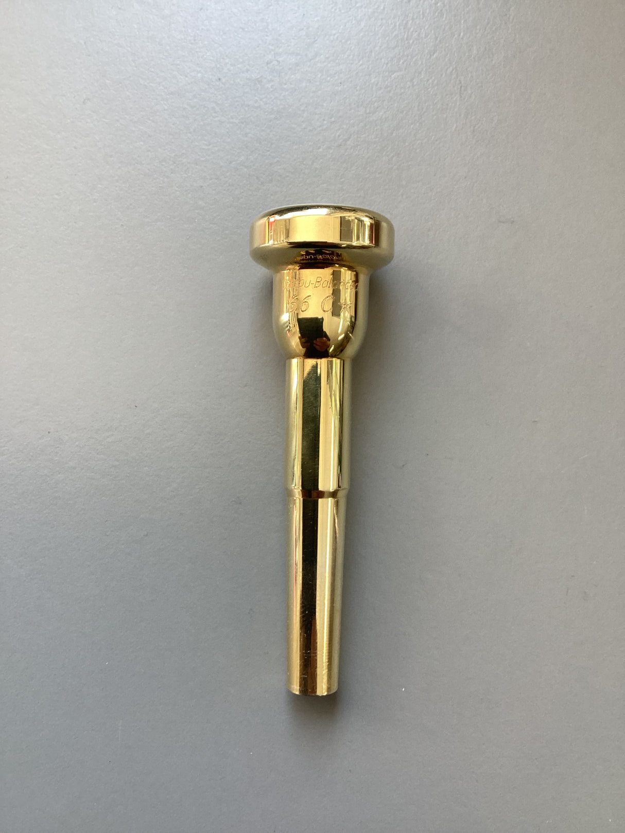 Pre Owned GR 66C* Gold Plated Trumpet Mouthpiece
