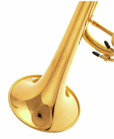 Schagerl James Morrison Gold Plated Trumpet