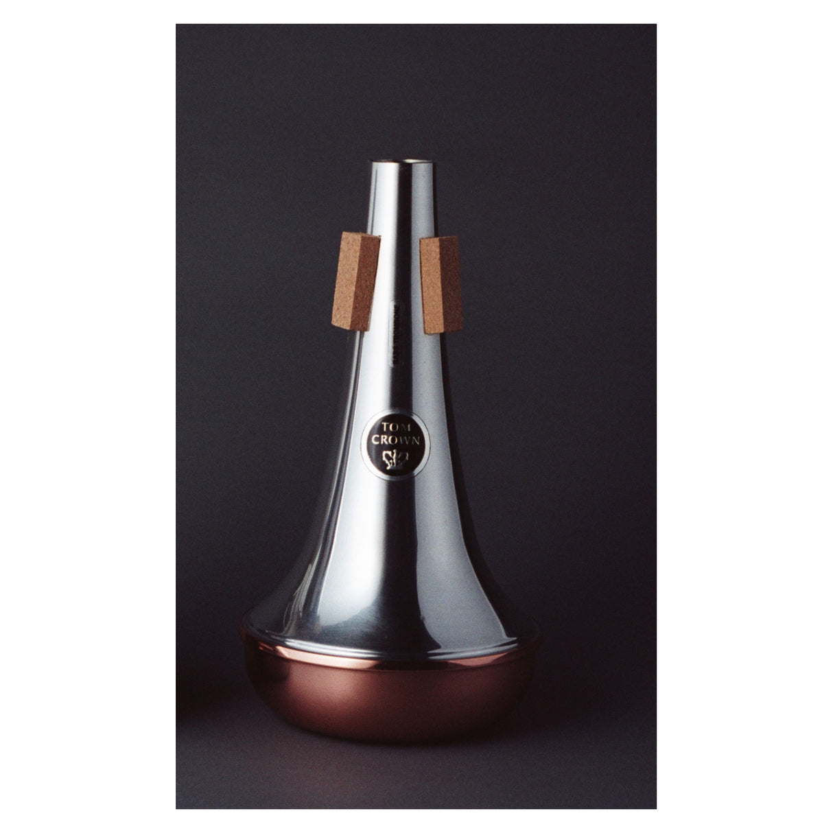 Tom Crown Bass Trombone Straight Mute - Copper Bottom