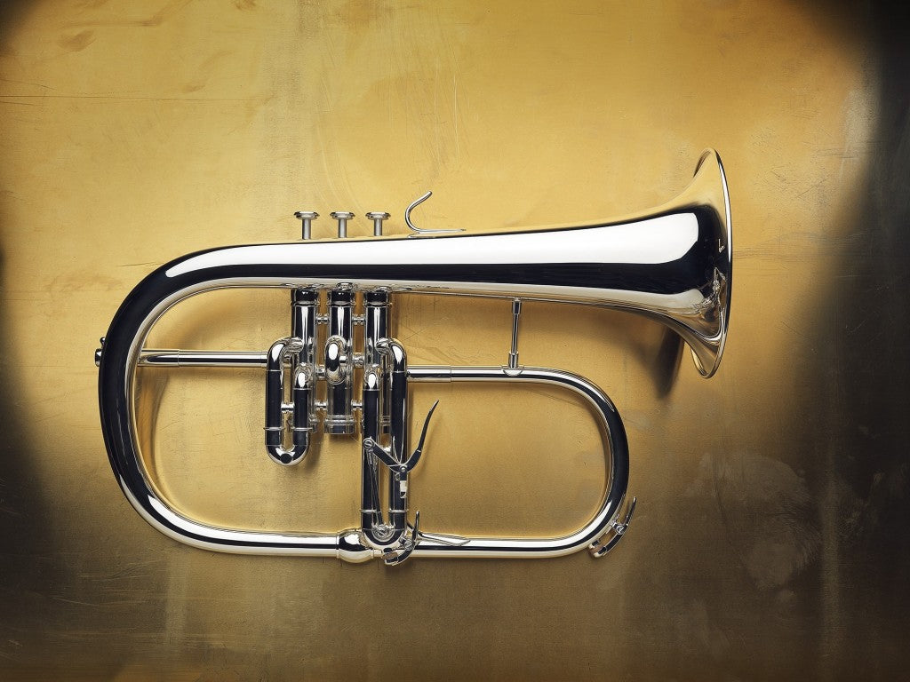 Van Laar Handcrafted B1 Flugelhorn - Raw Brass