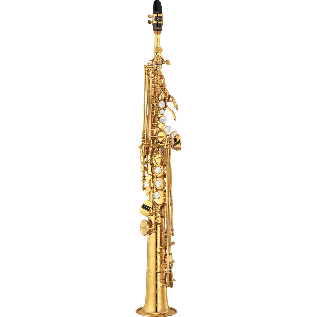 Play with extended range on the Yamaha YSS-875EXHG Soprano Saxophone — Custom EX design with High G key, professional tone, and precision.