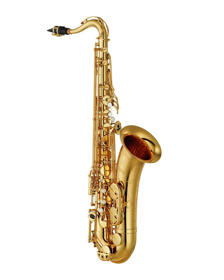 Advance your sound with the Yamaha YTS-480 Tenor Saxophone — warm tone, pro features, and smooth playability for the developing musician