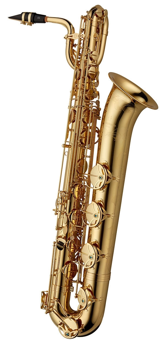 The Yanagisawa BWO1 Baritone Sax delivers rich tone, perfect intonation, and superb ergonomics—crafted in Japan for expressive, professional performance.