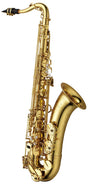 Yanagisawa TWO10U Elite tenor saxophone in unlacquered brass with ribbed construction and metal resonators. Open, powerful tone with precision Japanese craftsmanship.