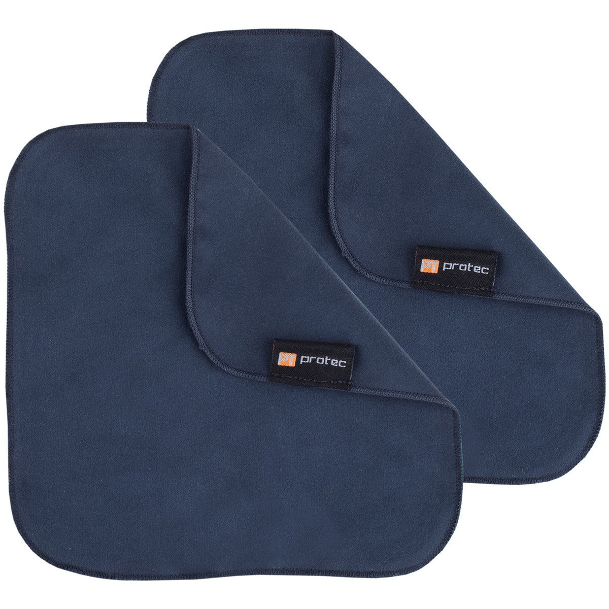 Protec 7x7" Microfibre Cleaning Cloths - Pair