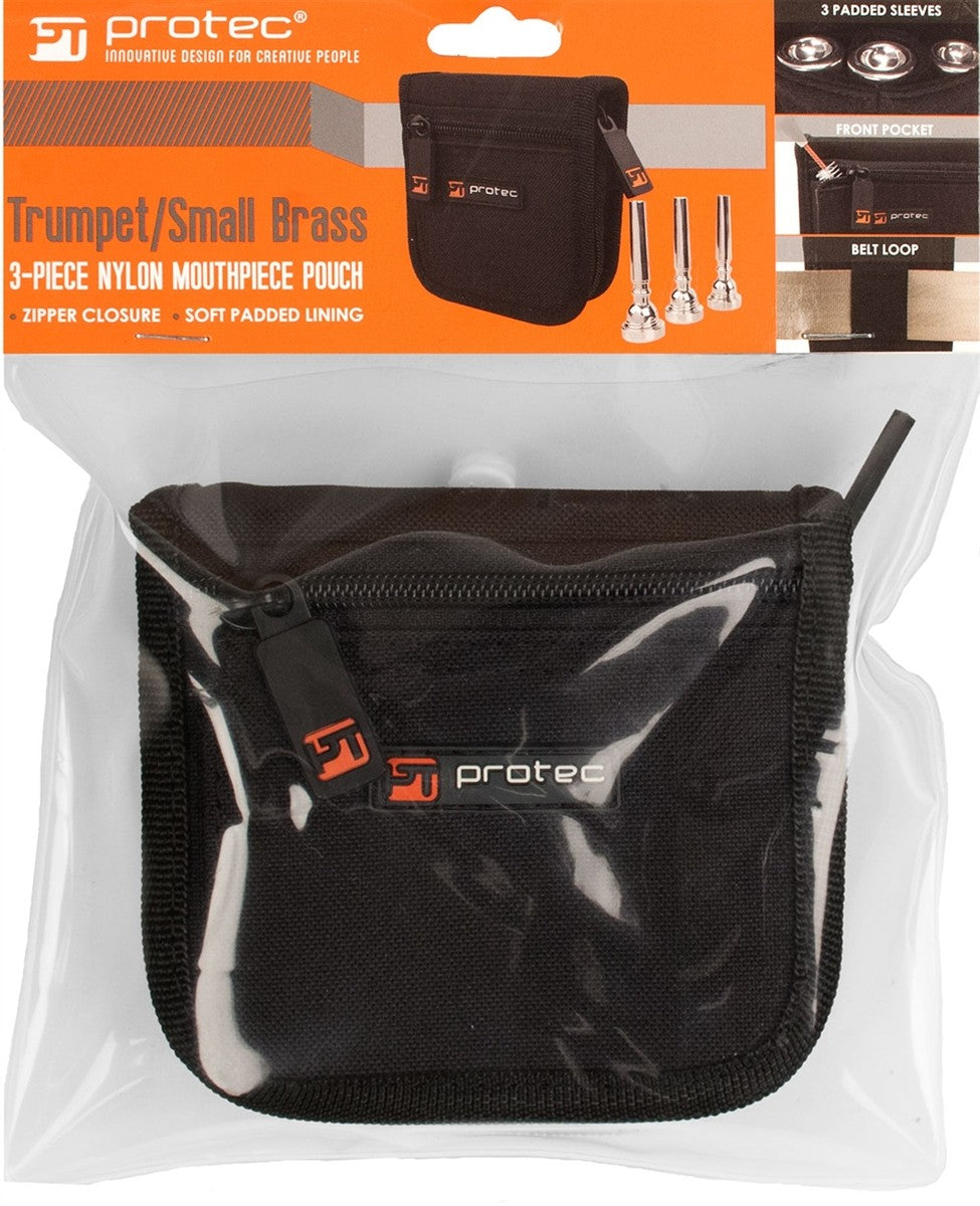 Protec Triple Trumpet Mouthpiece Pouch