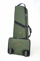 Marcus Bonna Double Case for 2 Detachable Bell Trombones (Tenor and Jazz) - Black Nylon