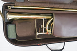 Marcus Bonna Double Case for 2 Detachable Bell Trombones (Tenor and Jazz) - Black Nylon