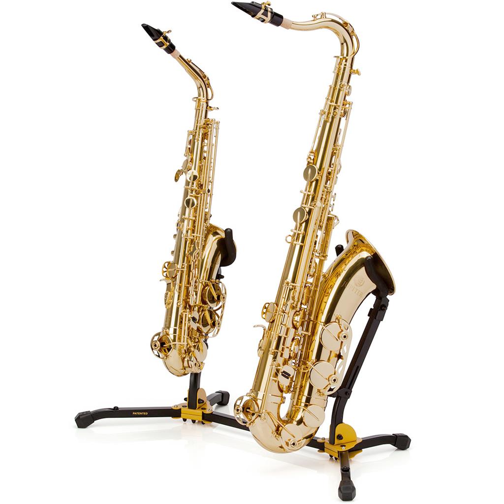 Hercules Alto/Tenor Dual Stand +1 Peg Hole