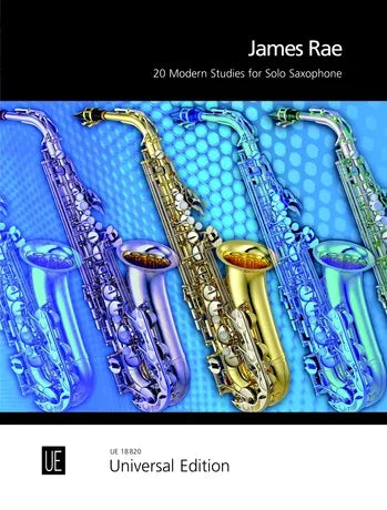 20 Modern Studies for Solo Saxophone - James Rae
