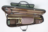Marcus Bonna Double Case for 2 Detachable Bell Trombones (Tenor and Jazz) - Black Nylon