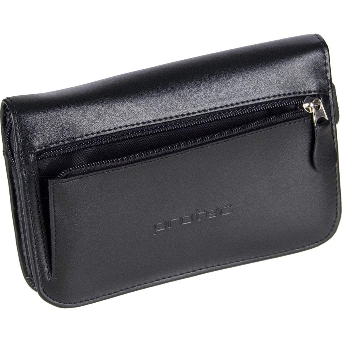 Protec Quad Trumpet Mouthpiece Leather Pouch
