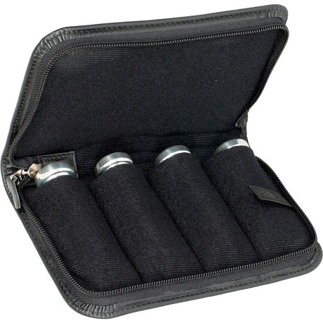 Protec Quad Trumpet Mouthpiece Leather Pouch