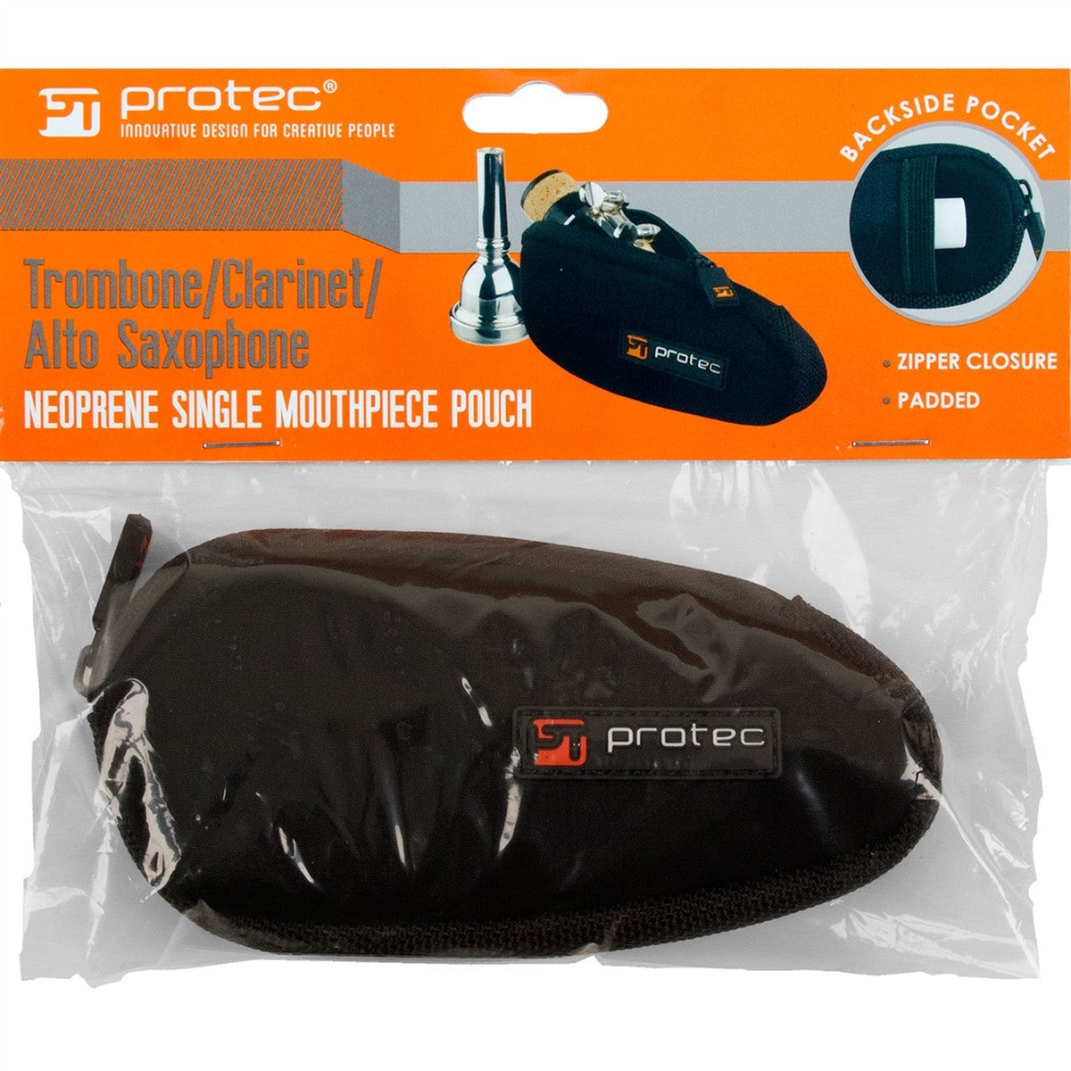 Protec Trombone/Clarinet/Alto Saxophone Mouthpiece Pouch