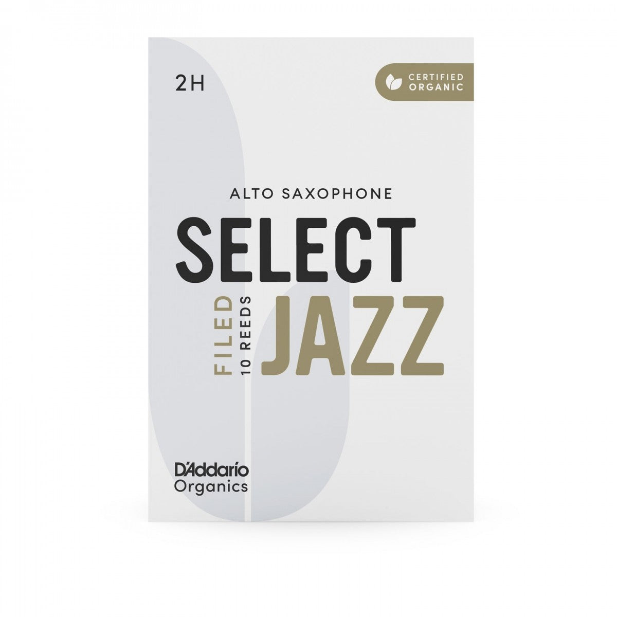 D'Addario Select Jazz Alto Saxophone Reeds - Filed