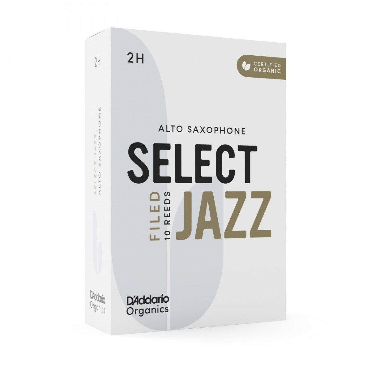 D'Addario Select Jazz Alto Saxophone Reeds - Filed