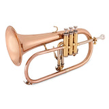 Elkhart 100FH Flugelhorn - Rose Brass Bell