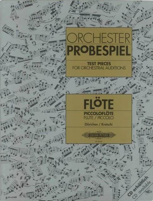 Orchester Probespiel: Test Pieces for Orchestral Auditions - Flute and Piccolo