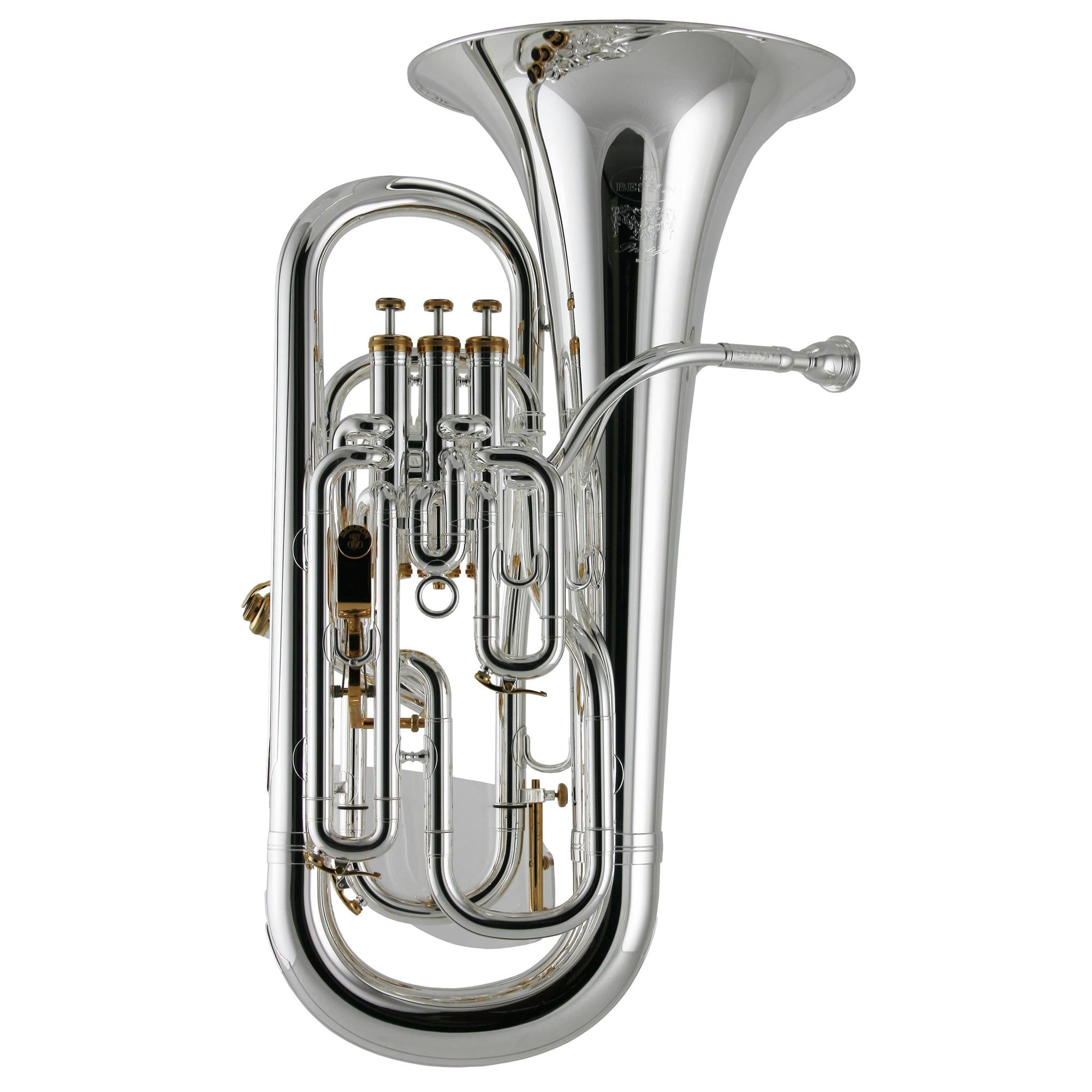 Besson Euphonium Prestige Bb Silver Plate – Prozone Music Ltd