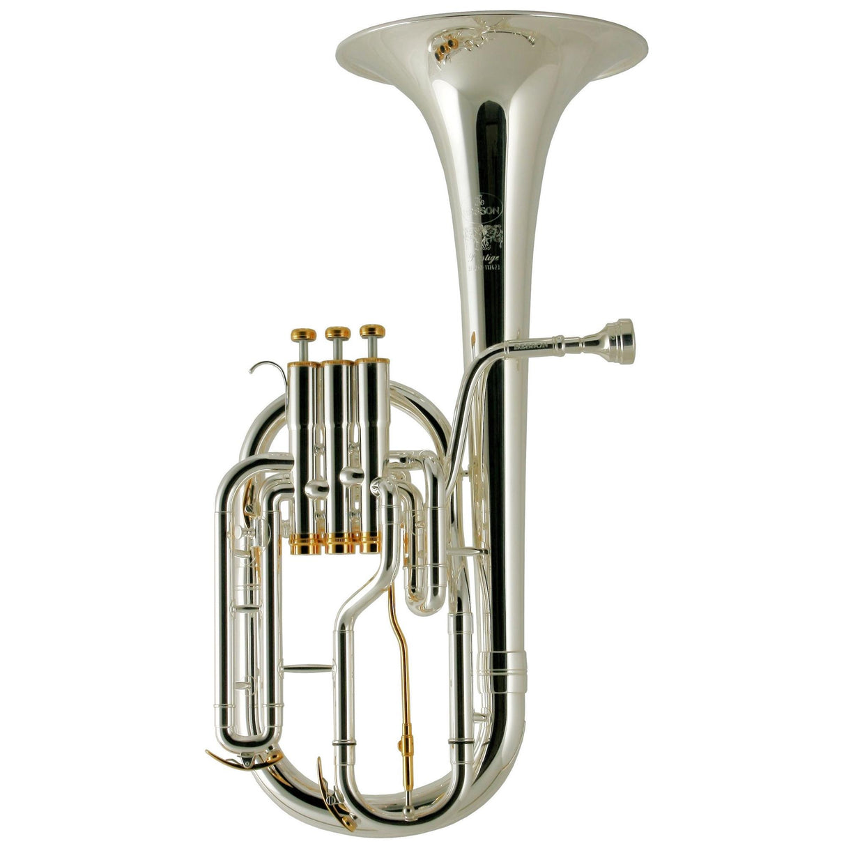 Besson Prestige Tenor Horn - Silver Plate